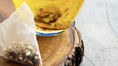 你飲用的是 "全環保 全降解" ... 玉米纖維三角茶包嗎？!